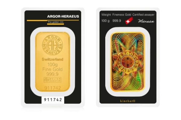 100g Au Minted Kinebar 999.9