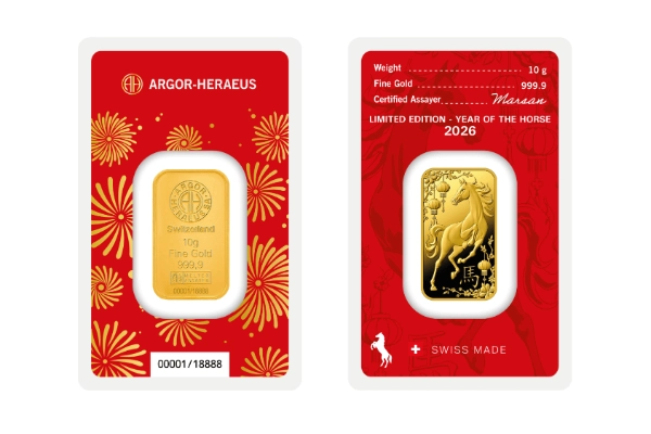 10g Au Minted Year of the Horse 999.9